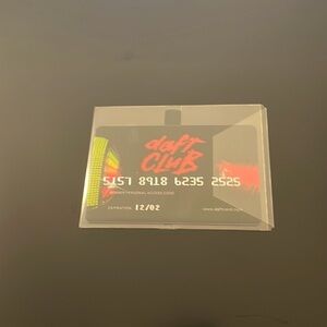 Daft Punk Club Card